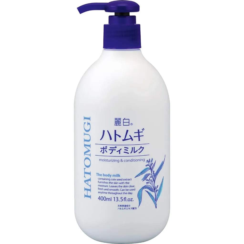 [kumano hatomugi body milk] Yushi Reihaku Hatomugi Body Milk 400ml