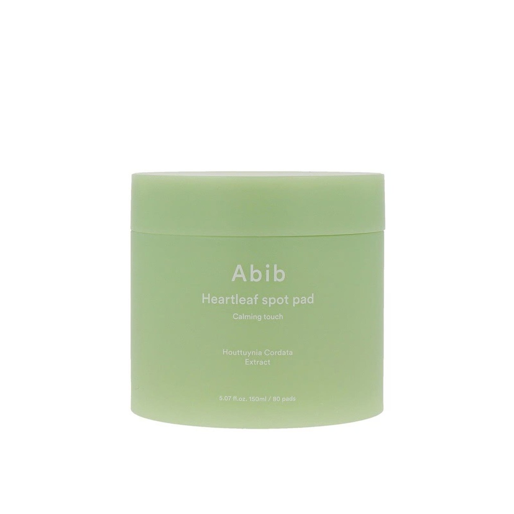 [abib heartleaf tonerpad] Heartleaf Spot Pad Calming Touch 150ml/80 Pads