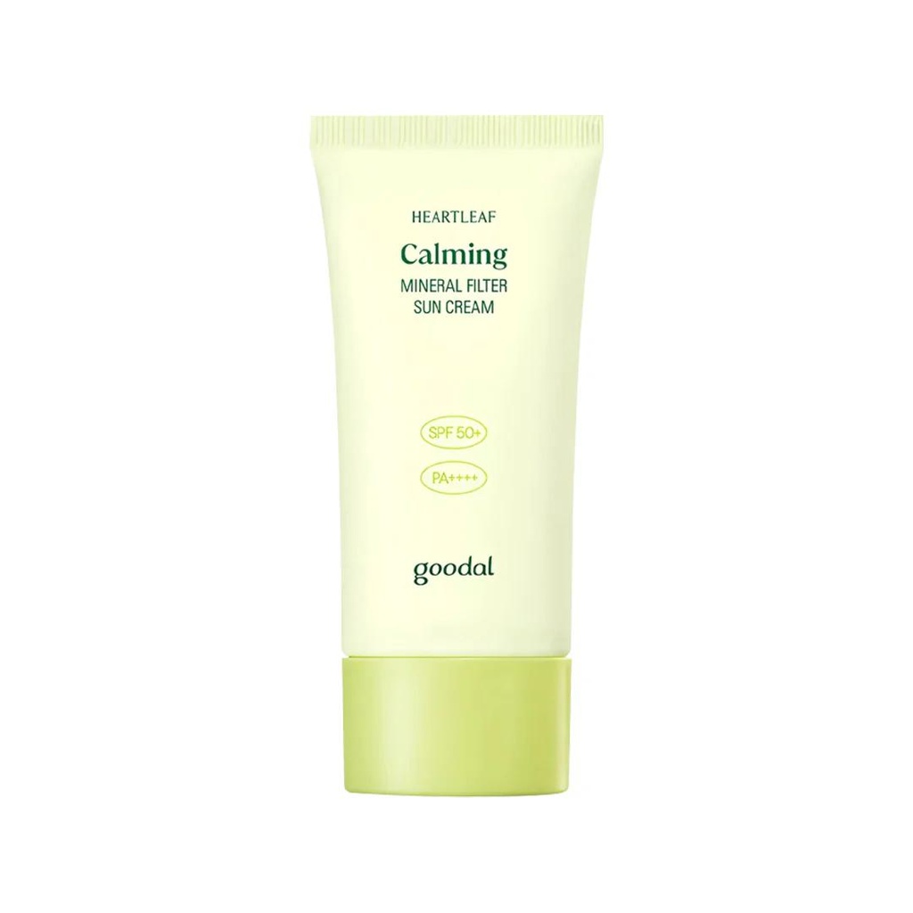 [goodal heartleaf mineral spf] Heartleaf Calming Mineral Filter Sun Cream 50ml