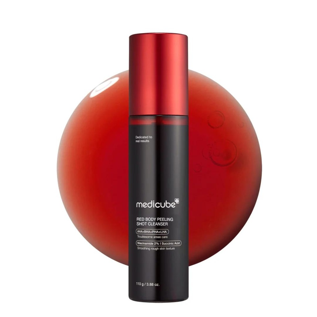 [medicube body peeling] Red Acne Body Peeling Shot 110g