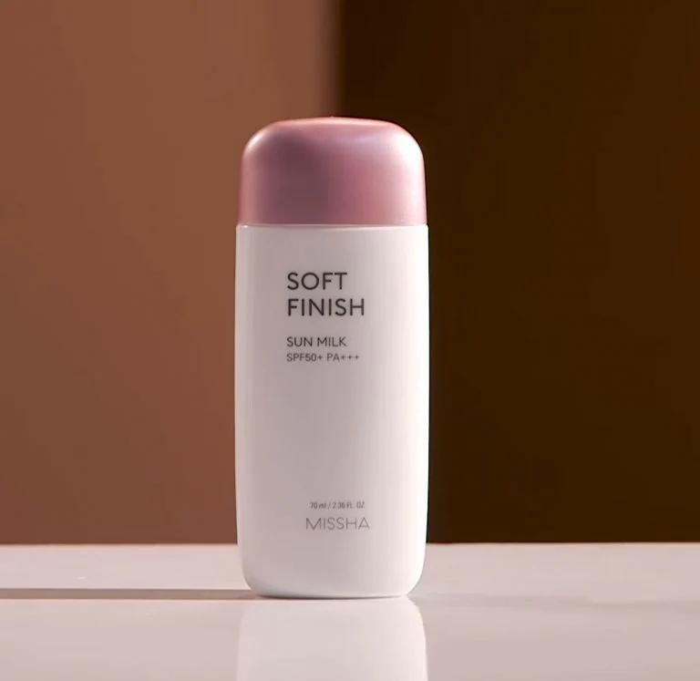[missha soft finish spf] Around Safe Block Soft Finish Sun Milk SPF50+ PA+++