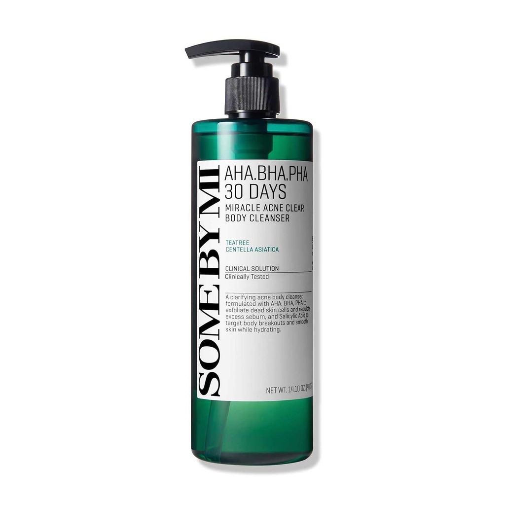 AHA, BHA, PHA 30 Days Miracle Acne Clear Body Cleanser 400ml