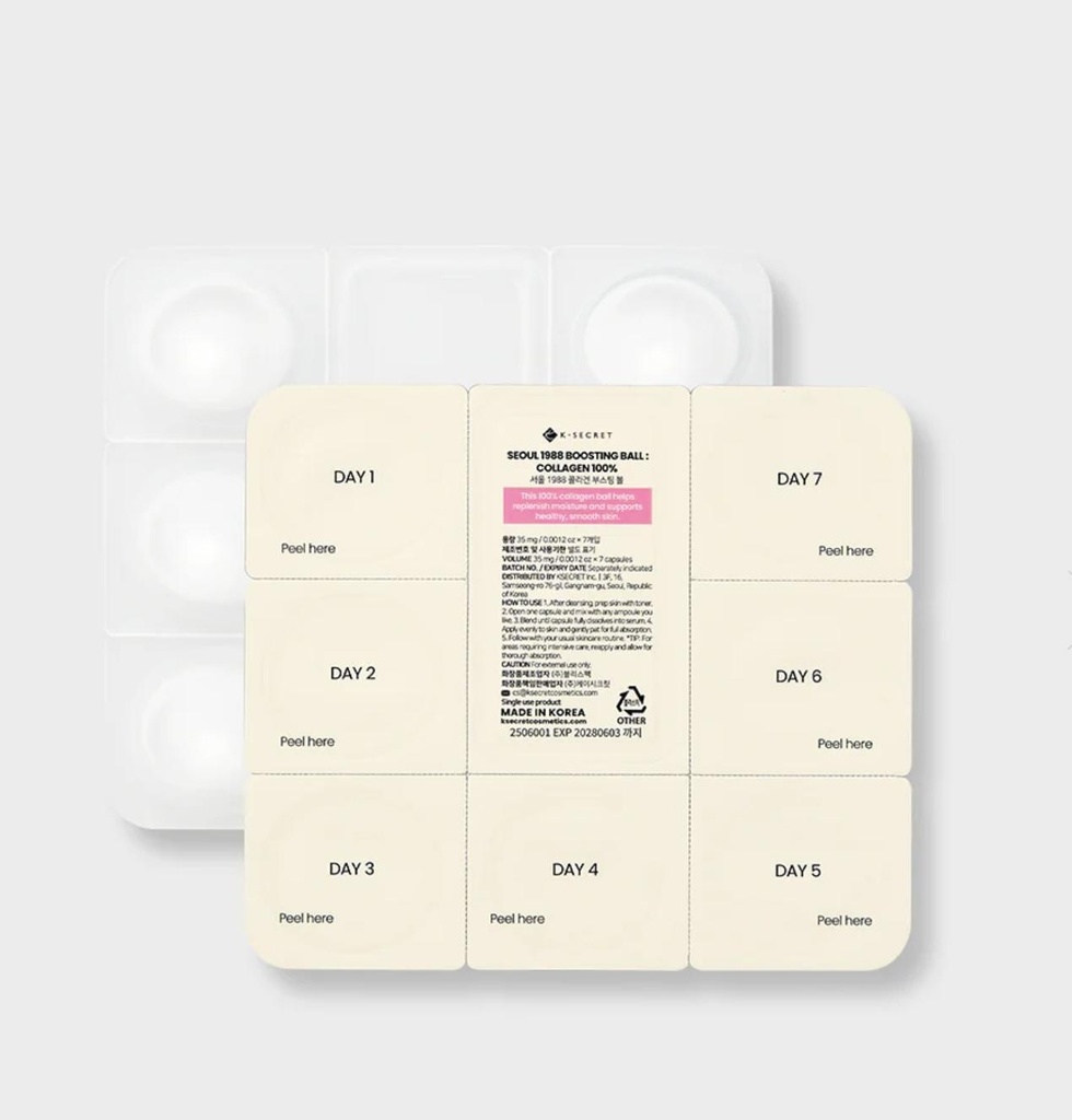 Seoul 1988 Boosting Ball : Collagen 100% 15ml