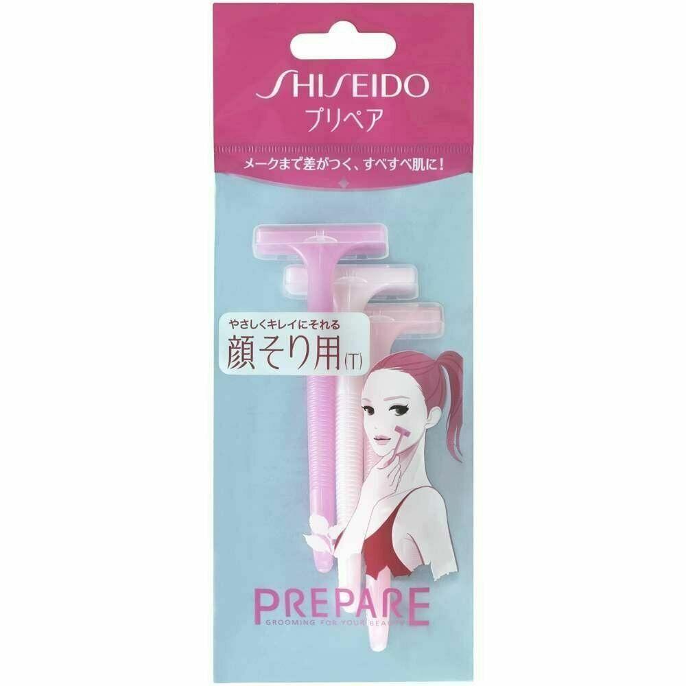 [shiseido prepare razor] Prepare Face & Body Razor T Type 3pcs