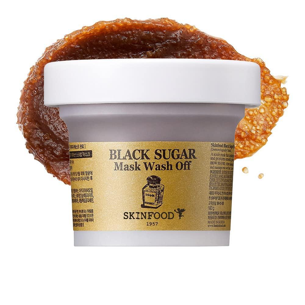 [skinfood blacksugar wash off 120g] Black Sugar Mask Wash Off 120g