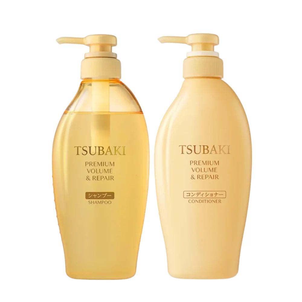[tsubaki volume & repair set] Tsubaki Premium Volume & Repair Shampoo & Conditioner Set 450ml